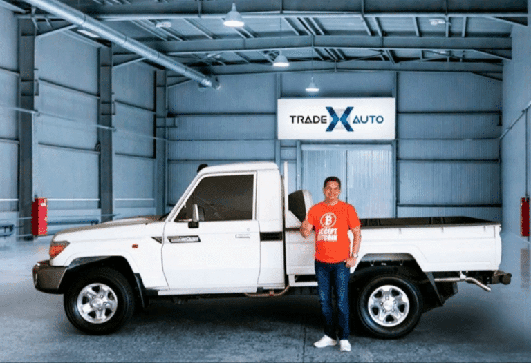 Comprar autos de lujo con criptomonedas en Tradex Auto