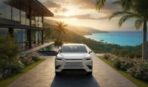 Lexus TX 500h en Costa Rica lujo híbrido y potencia