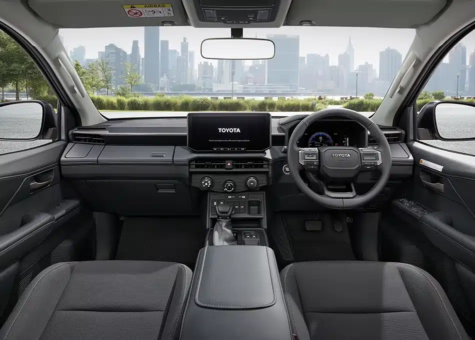 Hilux TRAVO: Diseño, tecnología y rendimiento para un nuevo nivel de conducción Hilux Travo Interior