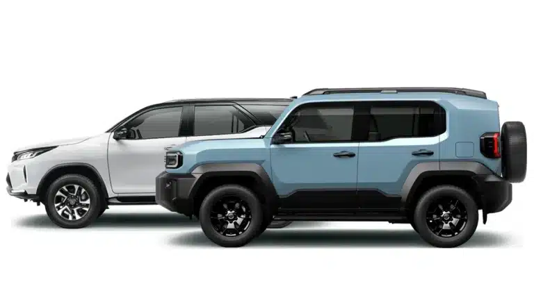Comparativa de tamaño: ¿Qué tan grande es el Toyota Land Cruiser FJ en comparación con la popular Fortuner?